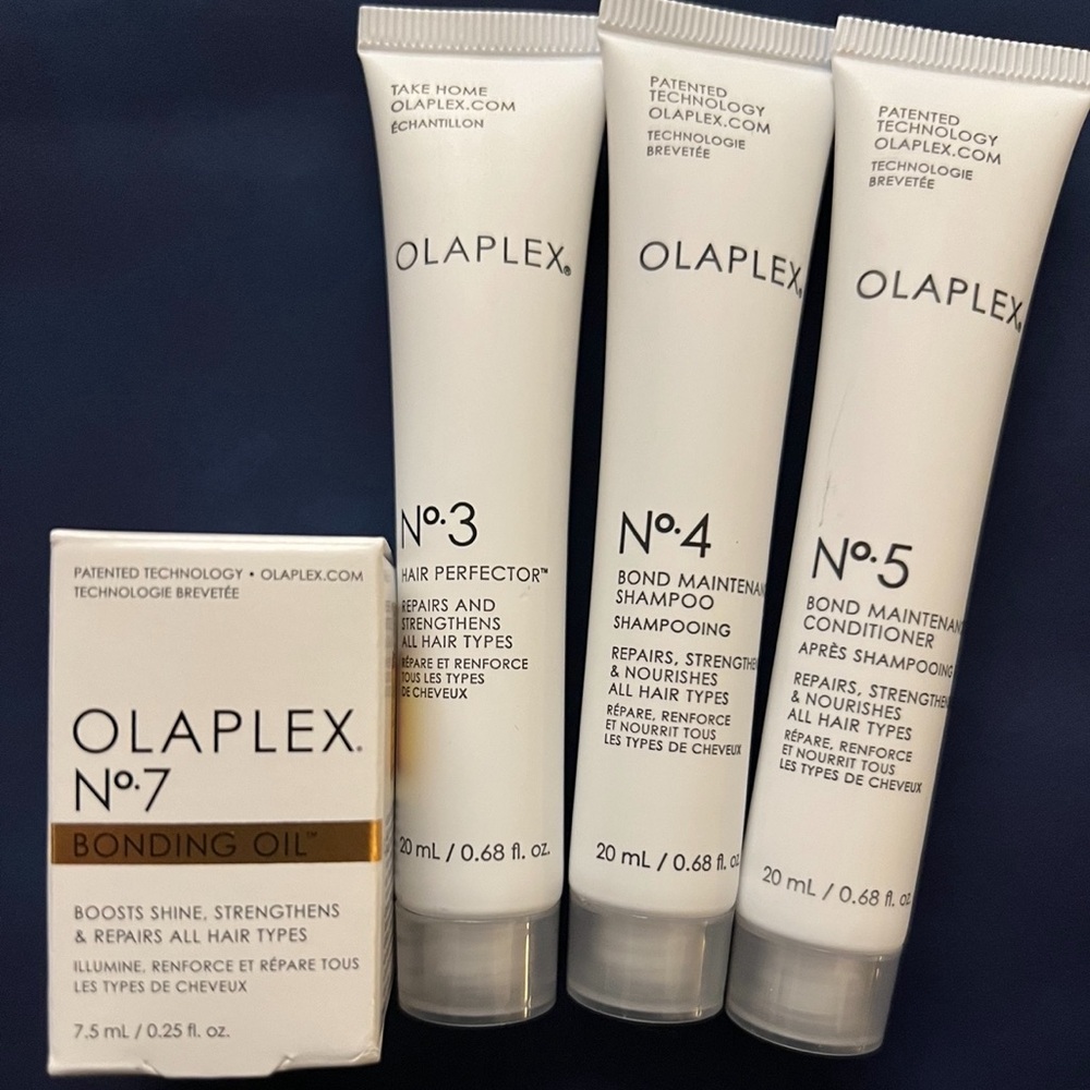 (✨ Add-on Discount) OLAPLEX No.3, No.4, No.5, and No.7 Hair Care Mini Collection
